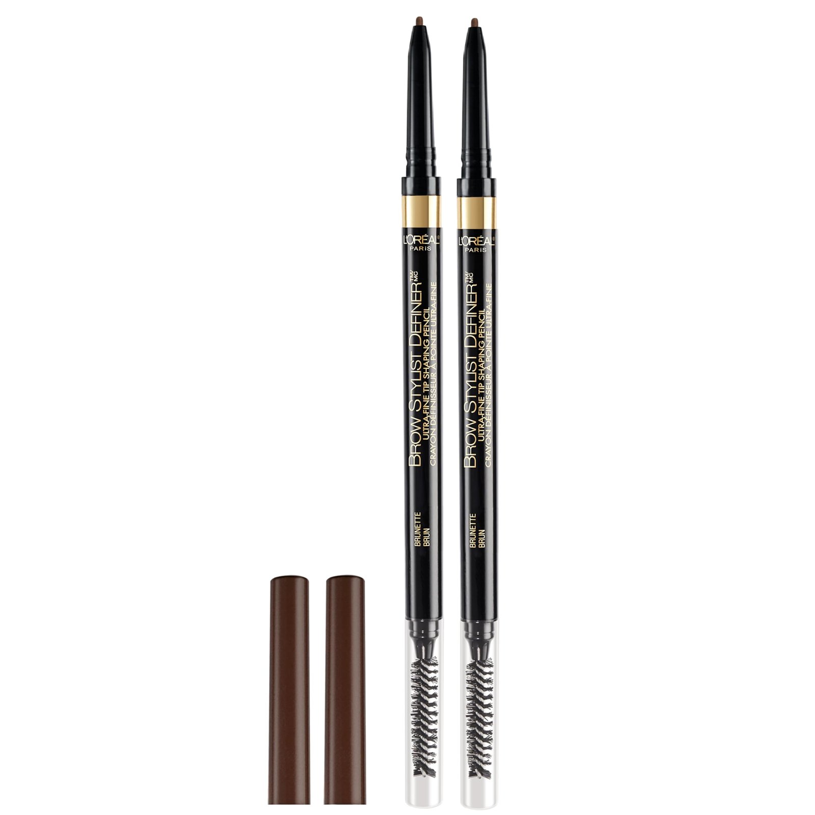 L’Oreal Paris Makeup Brow Stylist Definer Waterproof Eyebrow Pencil, Ultra-Fine Mechanical Pencil, Draws Tiny Brow Hairs and Fills in Sparse Areas …