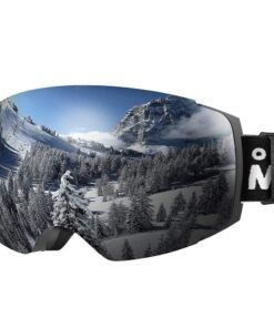 OutdoorMaster Ski Goggles PRO - Frameless, Interchangeable Lens 100% UV400 Protection Snow Goggles for Men & Women