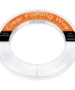 Clear Fishing Line Wire 755 ft, Invisible Monofilament Fishing Line Wire, Nylon String for Hanging Balloons Garland Crafts Picture Decorations, Cle...