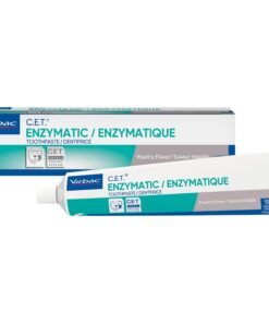 Virbac C.E.T.® Enzymatic Toothpaste| Tartar & Plaque Control for Fresh Breath | Pet Dental Care Toothpaste | Poultry Flavor, 2.5 oz
