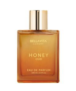 BellaVita Luxury Honey Oud Eau de Parfum (3.4 fl. oz.) | Patchouli, Vanilla, Bergamot, Floral & Spicy + Vegan Essentials Oils | Best gift for Valen...