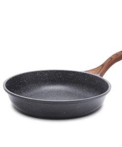 SENSARTE Nonstick Frying Pan Skillet, Swiss Granite Coating Omelette Pan, Healthy Stone Cookware Chef's Pan, PFOA Free (8/9.5/10/11/12.5 Inch) (9.5...