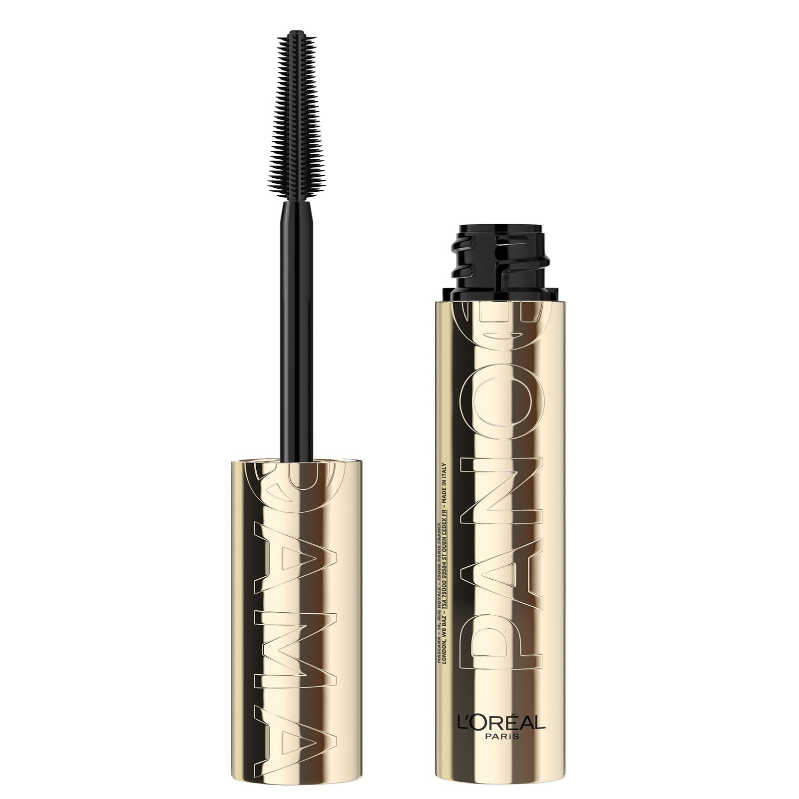 L’Oreal Paris Voluminous Panorama Mascara, Volumizing and Lengthening Mascara, Washable Longwear and Smudge Resistant Make Up, Blackest Black, 0.33…