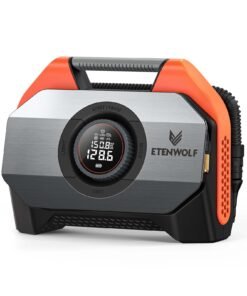 ETENWOLF VORTEX S6 Tire Inflator Portable Air Compressor for Heavy-duty Vehicle, Cordless Air Pump for Car & Inflatables with 19200 mAh Battery, 10...
