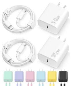 iPhone 17 16 15 Charger Fast Charging Type C Chargers USB C Charger Block iPhone 17 16 15 Air Pro Max Chargers with 6FT Cable for iPhone 17/17 Plus...