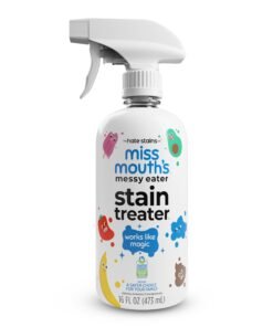 Miss Mouth's Messy Eater Stain Treater Spray - 16oz Stain Remover - Newborn & Baby Essentials - No Dry Cleaning Food, Grease, Coffee Off Laundry, U...