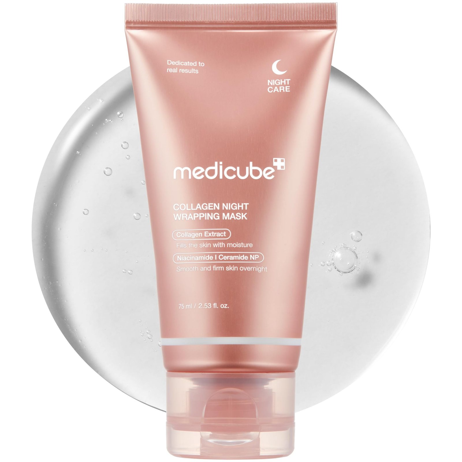 medicube Wrapping Mask Collagen Overnight Peel Off Facial Mask | Elasticity & Hydration Care, Reduces Sagging & Dullness | Hydrolyzed Collagen For …