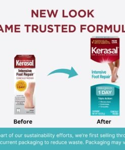 Alternative view of Kerasal Intensive Foot Repair, Skin Healing Ointment for Cracked Heels and Dry Feet, 1 Oz