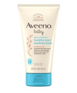 Aveeno Baby Healthy Start Nourishing Newborn Balm, Hypoallergenic Baby Skin Balm with Prebiotic Oat Leaves a Nourishing Layer to Care for Newborn S...