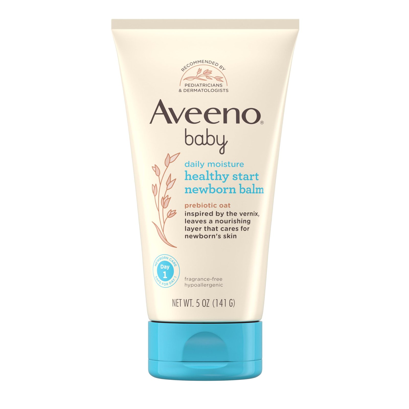 Aveeno Baby Healthy Start Nourishing Newborn Balm, Hypoallergenic Baby Skin Balm with Prebiotic Oat Leaves a Nourishing Layer to Care for Newborn S…