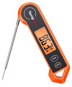 TempPro TP19H Digital Meat Thermometer for Cooking with Ambidextrous Backlit and Motion Sensing Kitchen Cooking Food Thermometer for BBQ Grill Smok...