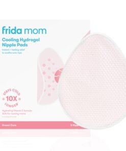 Frida Mom Nursing Pads, Cooling Hydrogel Nipple Pads for Hydration and Soothing Sore Nipples, Breastfeeding Essentials, 8ct