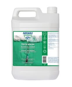 Nikwax Tech Wash 169 fl. oz., Technical Cleaner for Jackets and Outerwear, Restores Waterproofing in Rain, Ski, and Snow Gear, Safe for Gore-Tex an...