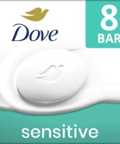 Alternative view of Dove Beauty Bar Soap Sensitive, 8 Bars for Sensitive Skin, Fragrance Free and Hypoallergenic 3.75 oz