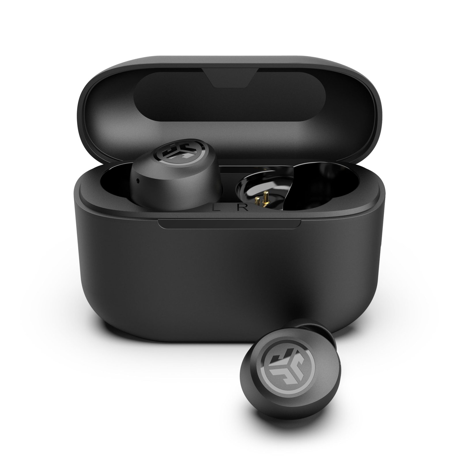 JLab Go Air Pop+ True Wireless Earbuds, in Ear Headphones, Bluetooth Earphones, 35H Playtime Ear Buds, Bluetooth Earbuds with Microphone, USB-C Cha…