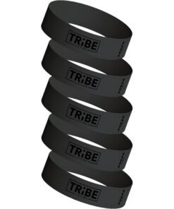 Tribe Lifting Fabric Resistance Bands for Glutes & Legs | 5 Fabric Workout Bands Set | Thick Booty Bands for Squats, Lunges, Hip Training, Physical...