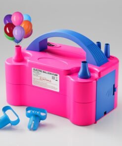 Balloon Pump - Electric Dual Nozzle Air Pump for Balloon, Portable Balloon Blower Save Time and Effort, Balloon Inflator for Parties and Decoration...