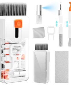 Keyboard Cleaning Kit Laptop Cleaner, All-in-1 Computer Screen Cleaning Brush Tool, Multi-Function PC Accessories Electronic Cleaner Kit Spray for ...