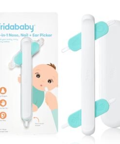 Frida Baby 3-in-1 Nose, Nail + Ear Picker by Frida Baby the Makers of NoseFrida the SnotSucker, Safely Clean Baby's Boogers, Ear Wax & More