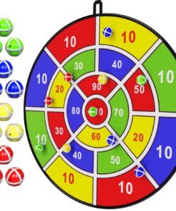 BooTaa 29" Large Dart Board for Kids, Kids Dart Board with Sticky Balls, Boys Toys, Indoor/Sport Outdoor Fun Party Play Game Toys, Birthday Gifts f...
