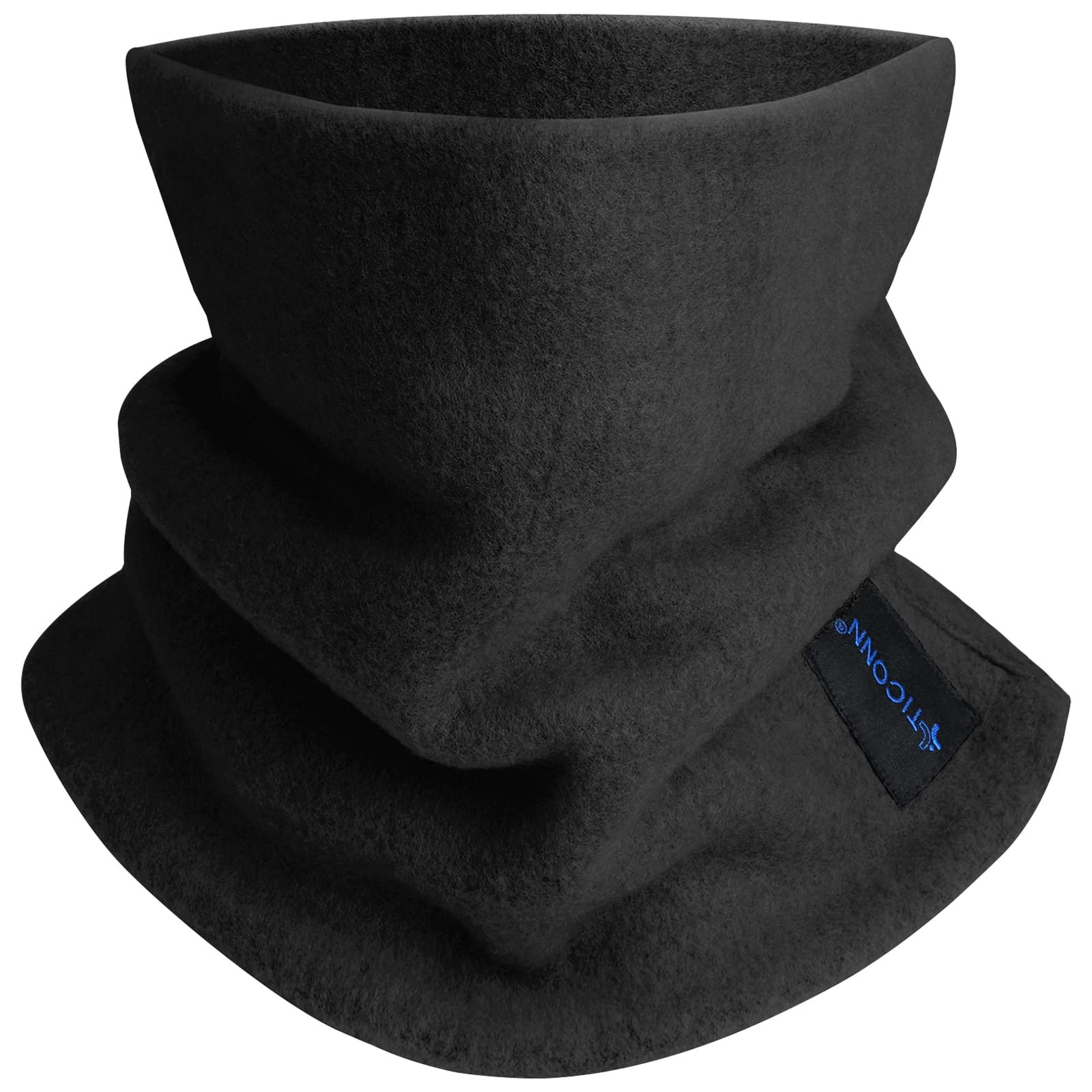 TICONN Neck Gaiter Face Cover Scarf, Neck Warmer Breathable Sun & Wind-proof for Skiing Fishing Hiking Cycling