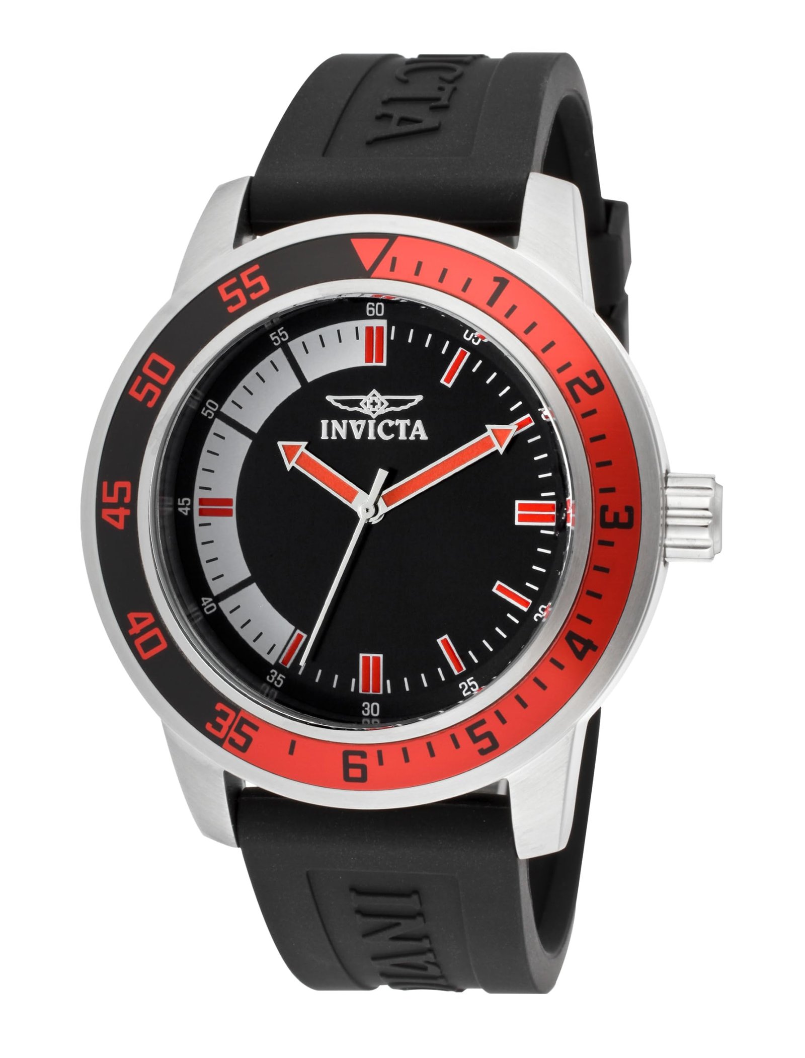 Invicta Men’s Specialty Silicone Quartz Watch