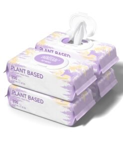 400 PCS Pet Wipes for Paws and Butt Hypoallergenic Pets Cleansing & Deodorizing Anal Gland Hygienic Puppy Wipes for Dogs Face and Body Wipes Cleani...