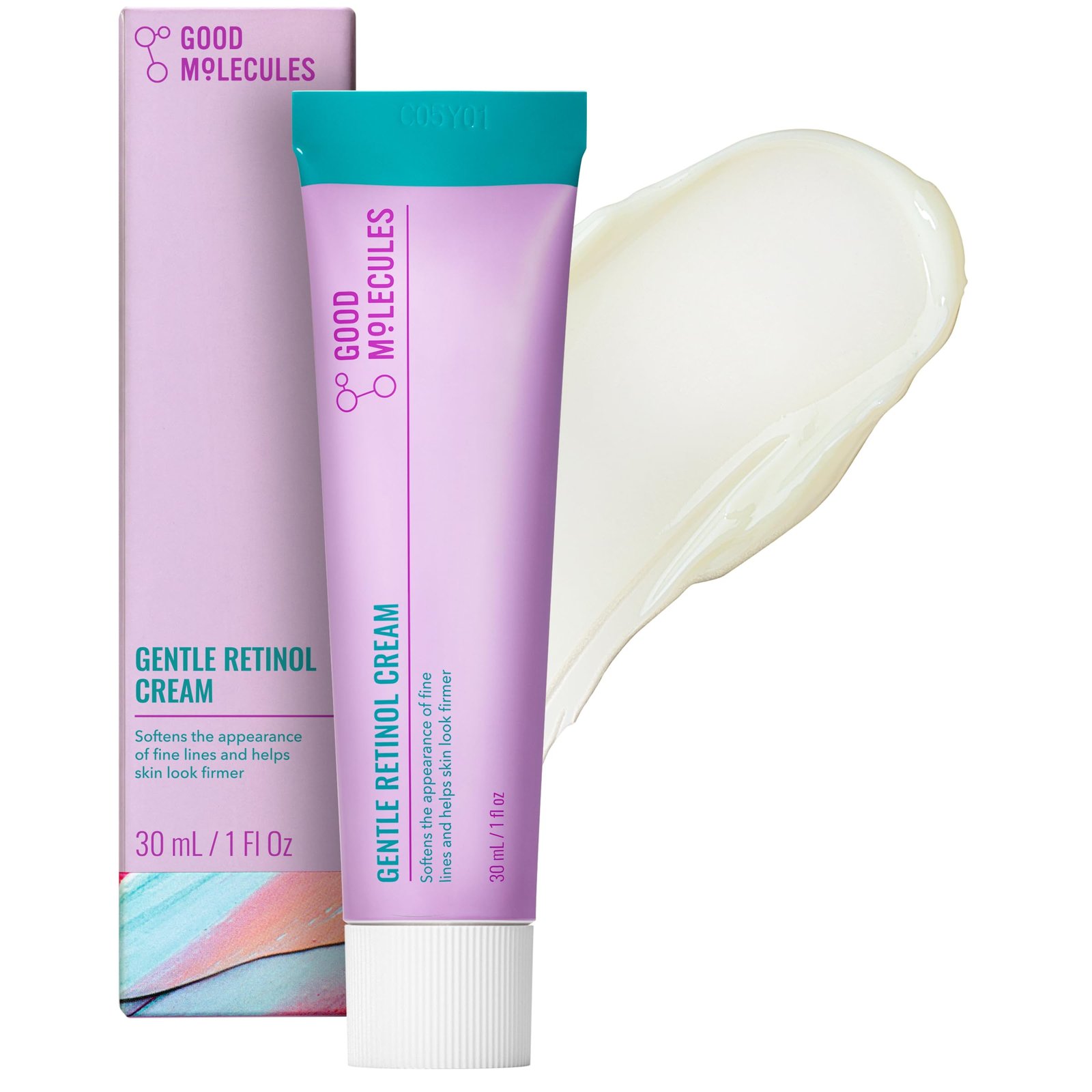 Good Molecules Gentle Retinol Cream – Retinol Night Cream to Minimize Appearance of Fine Lines & Wrinkles, Skin Tightening Recipe with Bakuchiol, A…