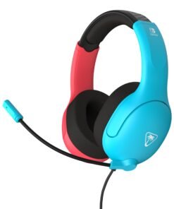 Turtle Beach Airlite Fit Wired Gaming Headset: Officially Licensed for Nintendo Switch, Nintendo Switch 2/Lite/OLED Model - Flip-to-Mute Mic, Over-...