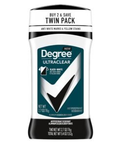 Alternative view of Degree Men UltraClear Antiperspirant Deodorant Black+White 2 Count 72-Hour Sweat & Odor Protection Antiperspirant For Men With MotionSense Technolo...