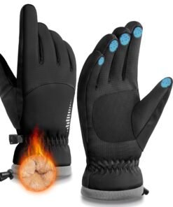 SIMARI Winter Waterproof Warm Gloves Women Men with Touchscreen Fingers, Ski Snow Windproof for Cold Weather Thermal, for Running Hiking Driving Cy...