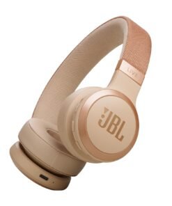 JBL Live 670NC - Wireless On-Ear Headphones with Adaptive Noise Cancelling with Smart Ambient, Up to 65H Battery Life with Speed Charge, Lightweigh...