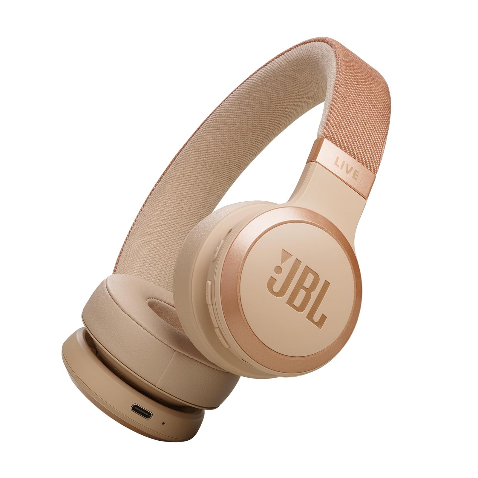 JBL Live 670NC – Wireless On-Ear Headphones with Adaptive Noise Cancelling with Smart Ambient, Up to 65H Battery Life with Speed Charge, Lightweigh…