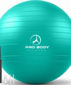 ProBody Pilates Exercise Ball - Multiple Sizes Gym Grade Balance Ball for Fitness, Yoga, Workout, Pregnancy & Physical Therapy