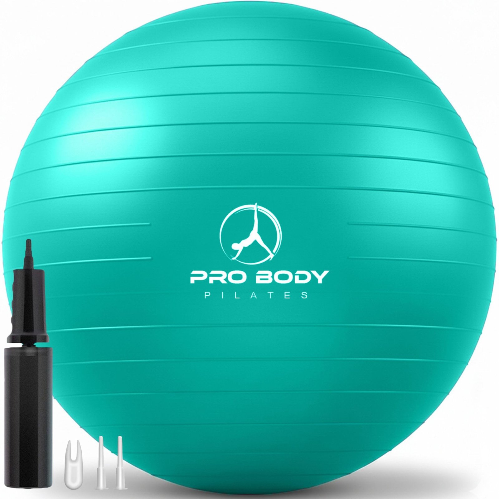 ProBody Pilates Exercise Ball – Multiple Sizes Gym Grade Balance Ball for Fitness, Yoga, Workout, Pregnancy & Physical Therapy