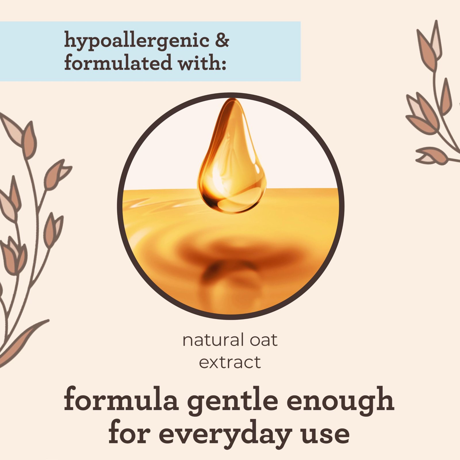 Aveeno Baby Daily Care Gift Set with Oat Extract & Prebiotic Oat, Contains Daily Moisturizing Body Lotion & Gentle 2-in-1 Baby Bath Wash & Shampoo,... - Image 4