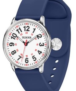 Nurse Watch for Nurse Medical Professionals Students Women Men, 50M Waterproof 12/24 Hour Military Time Luminous Easy Read Dial, Second Hand Watch ...