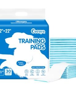 COCOYO Best Value Training Pads 30 Count | Dog Pee Pads | Super Absorbent Puppy Pads