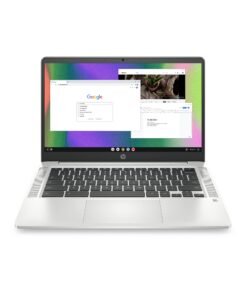 HP Chromebook 14 Laptop, Intel Celeron N4120, 4 GB RAM, 64 GB eMMC, 14" HD Display, Chrome OS, Thin Design, 4K Graphics, Long Battery Life, Ash Gra...
