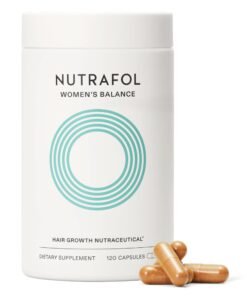 Nutrafol Women's Balance Hair Growth Supplements, Ages 45 and Up, Clinically Proven for Visibly Thicker Hair and Scalp Coverage, Dermatologist Reco...