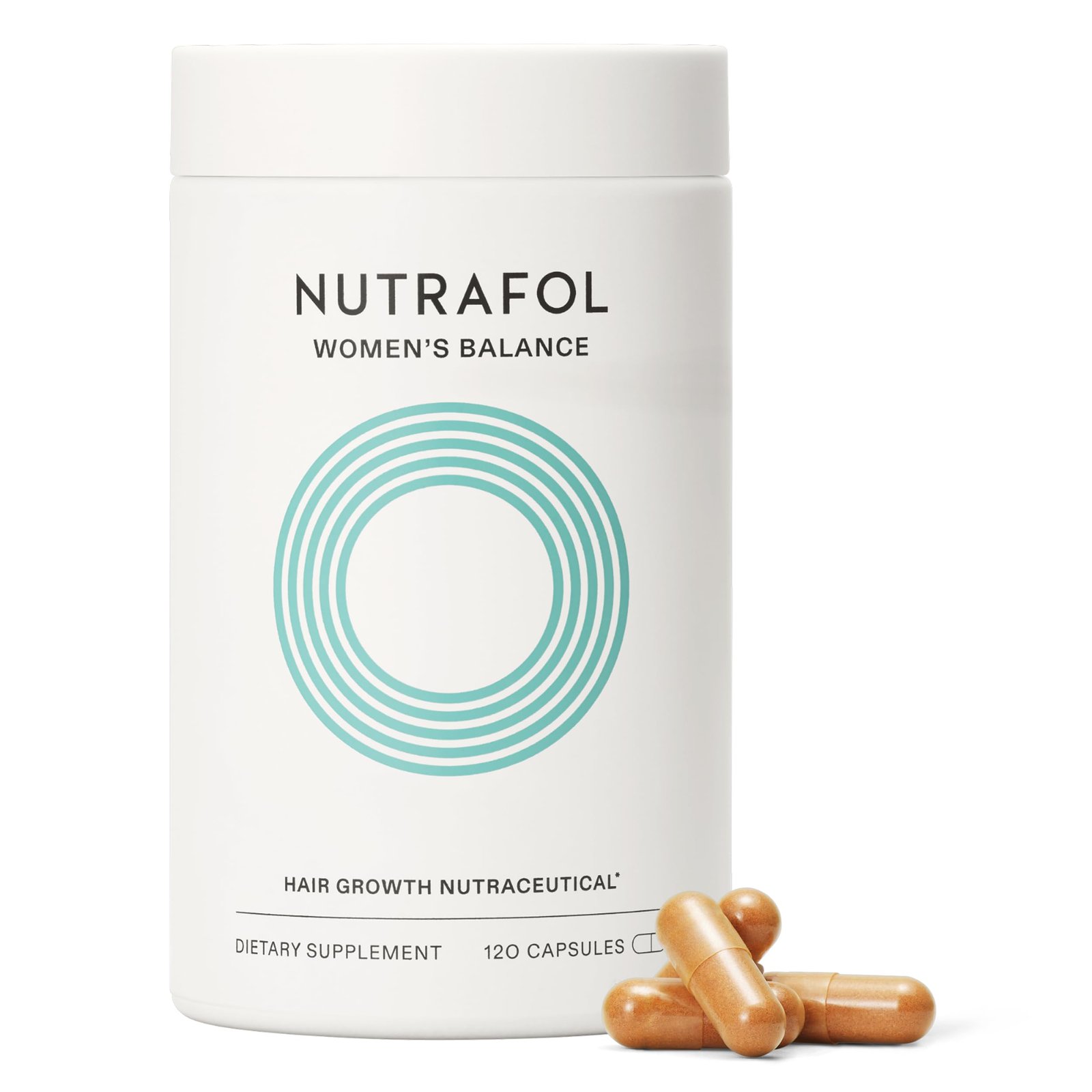 Nutrafol Women’s Balance Hair Growth Supplements, Ages 45 and Up, Clinically Proven for Visibly Thicker Hair and Scalp Coverage, Dermatologist Reco…