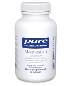 Pure Encapsulations Magnesium (Glycinate) - Supplement to Support Stress Relief, Sleep, Heart Health, Nerves, Muscles, and Metabolism* - with Magne...