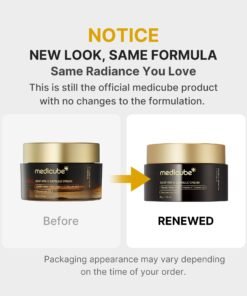 Alternative view of medicube Capsule Cream with Deep Vitamin C | Liposome Vitamin C Golden Capsule for Radiance & Firm-Looking Skin | Hydrating Glow Gel Texture | Kore...
