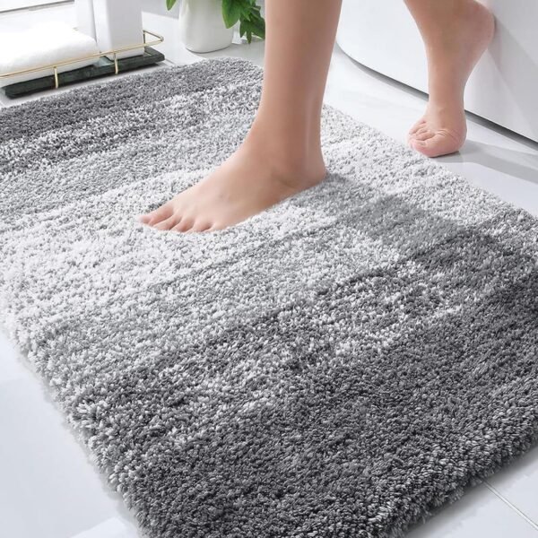 OLANLY Bathroom Rugs Mat 30×20, Extra Soft Absorbent Microfiber Bath Rugs, Rubber Backing, Quick Dry, Machine Washable Bath Mats for Bathroom Floor…