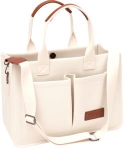 Canvas Tote Bag for Women,Women's Bags Crossbody Bags Work Laptop Tote Bag Large Handbags Purse for Travel Nurse Teacher