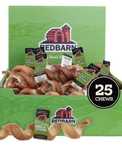 Redbarn Pet Products Bully Springs for Dogs, Pack of 25