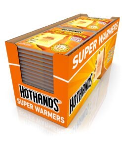 HotHands Body & Hand Super Warmers - Long Lasting Safe Natural Odorless Air Activated Warmers - Up to 18 Hours of Heat - 40 Individual Warmers