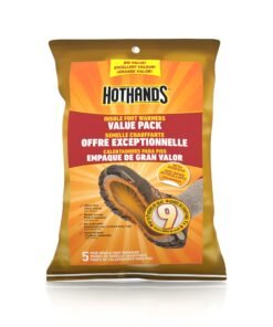 Insole Foot Warmers with Adhesive Value Pack (5-Pairs)