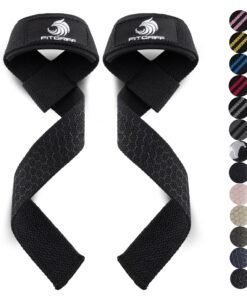 Fitgriff® Lifting Wrist Straps for Weightlifting, Gym, Deadlift, Workout (Made of Premium Cotton & Padded) - Men & Women