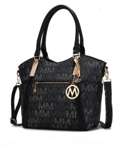 MKF Collection Tote Bag for Women Vegan Leather Shoulder Bag – Top-Handle Purse, Ladies Handbag by Mia K